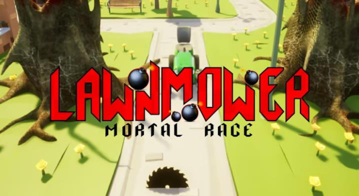 割草机游戏:赛车 Lawnmower game: Mortal Race_0
