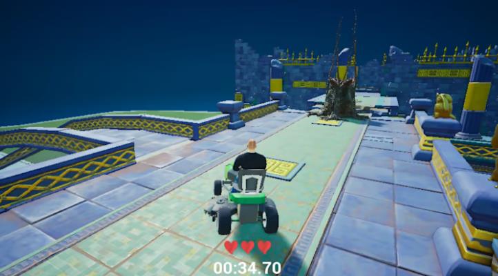 割草机游戏:赛车 Lawnmower game: Mortal Race_3