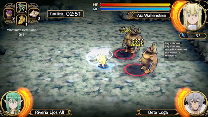 在地下城是否搞错了 无限 战斗 ls It Wrong to Try to Pick Up Girls in a Dungeon Infinite Combate_0