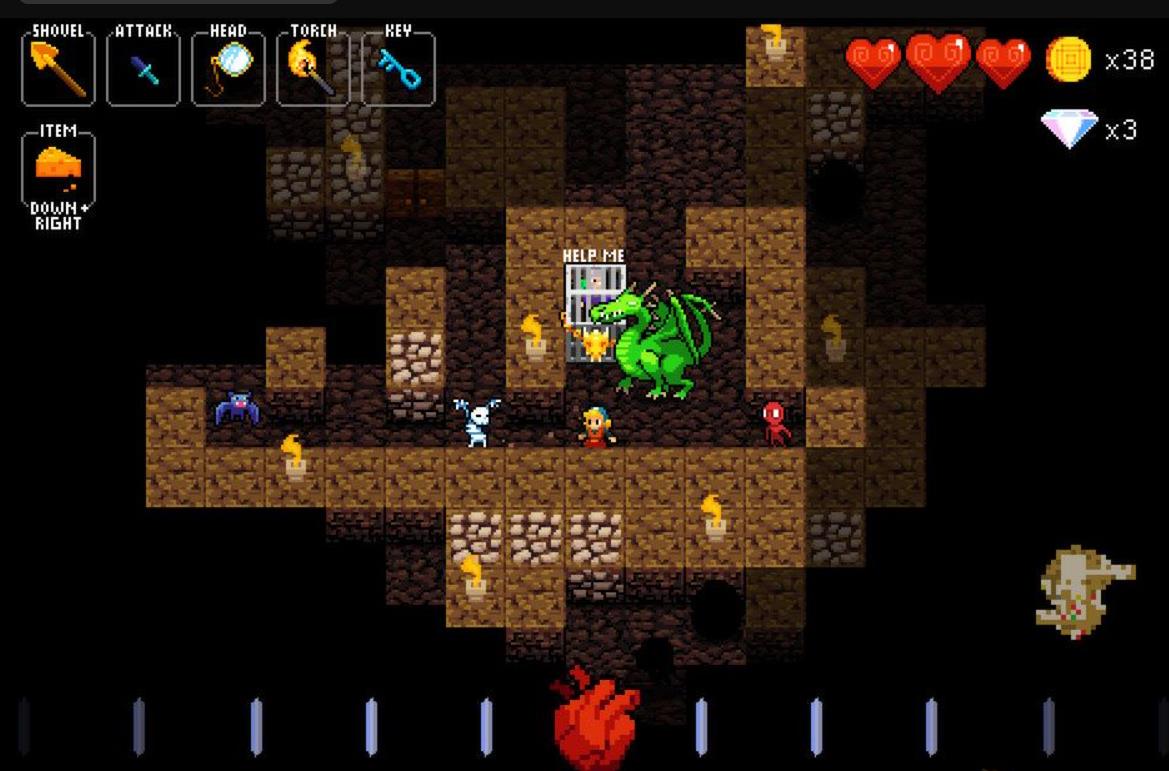 节奏地牢（Crypt of the NecroDancer）_1