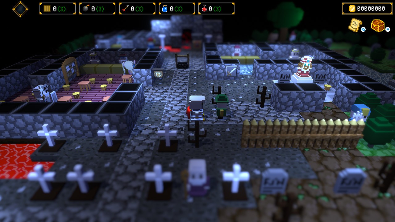 地牢和墓碑 Dungeon and Gravestone_0