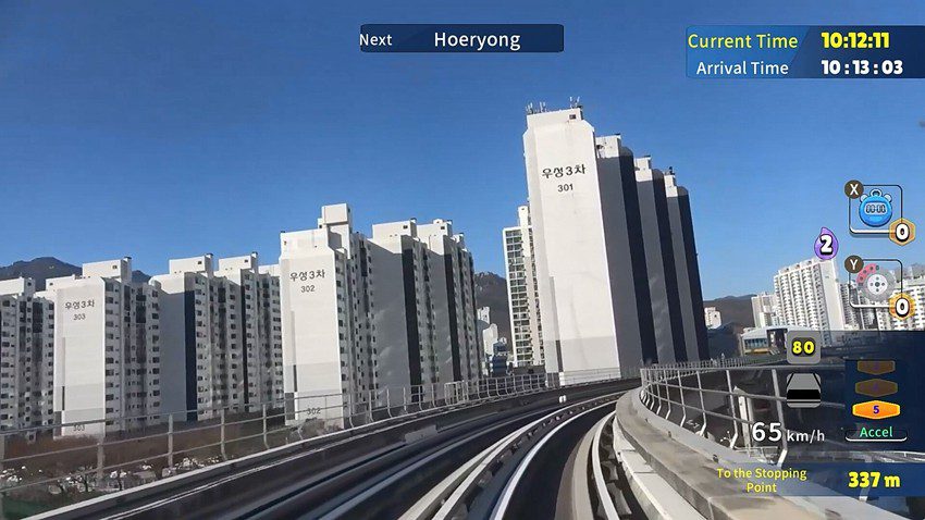韩国铁路驾驶 Uijeongbu 轻轨_0