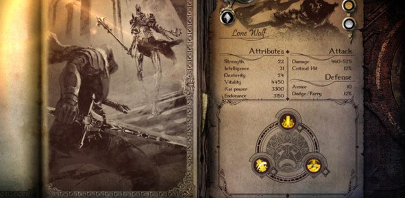 乔•德维尔的孤独之狼：重制版.Joe Dever’s Lone Wolf Console Edition_0