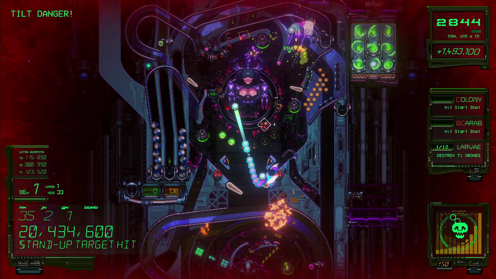 异种弹珠 XENOTILT: HOSTILE PINBALL ACTION_1