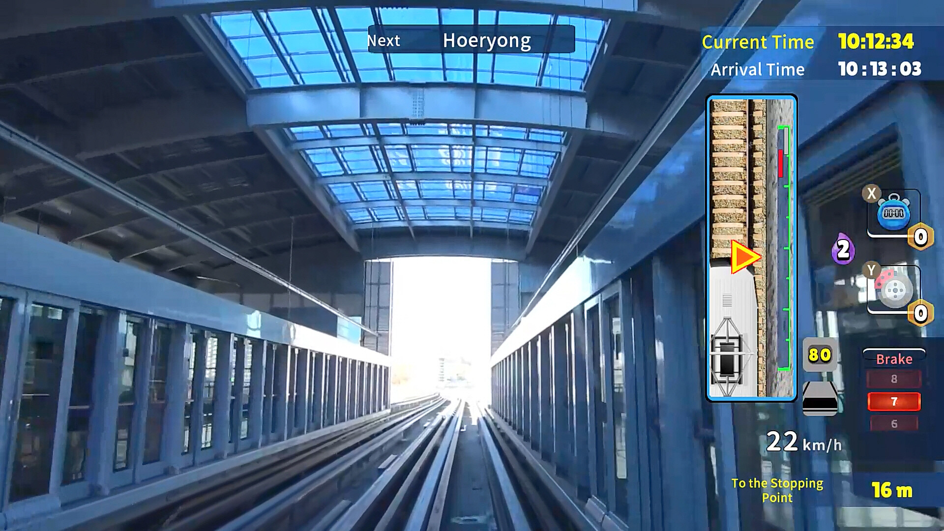 韩国铁路驾驶Uijeongbu轻轨 Korean Rail Driving Tour-LRT Uijeongbu_0