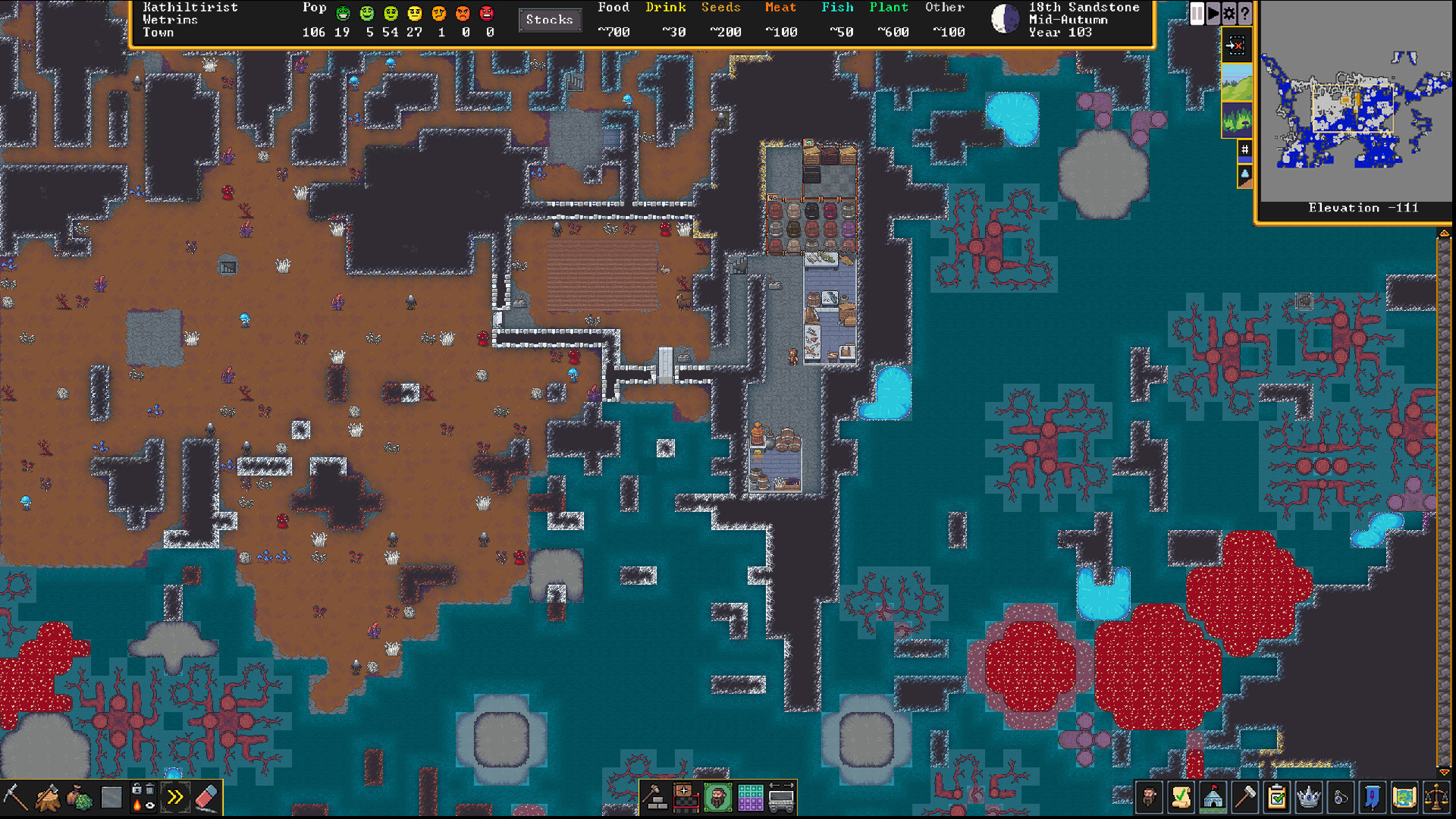 《矮人要塞 Dwarf Fortress》英文v51.02b版_0