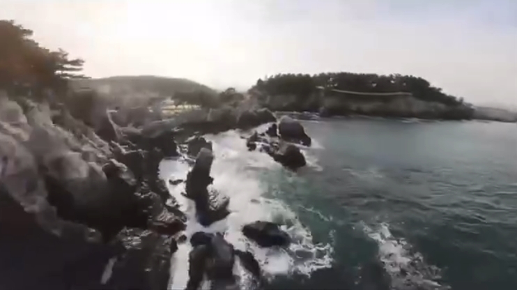韩国无人机飞行游览 江陵市 Korean Drone Flying Tour_0