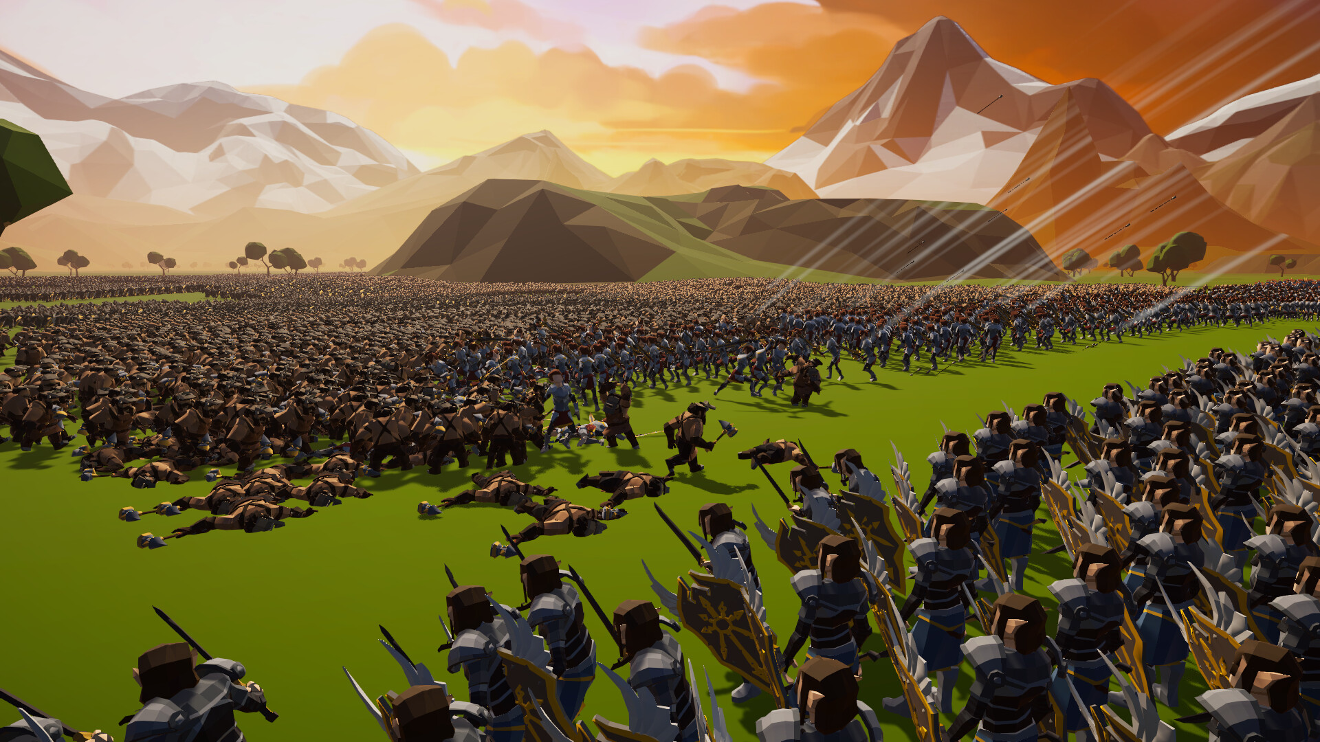 多边形奇幻战斗模拟器/Polygon Fantasy Battle Simulator_1