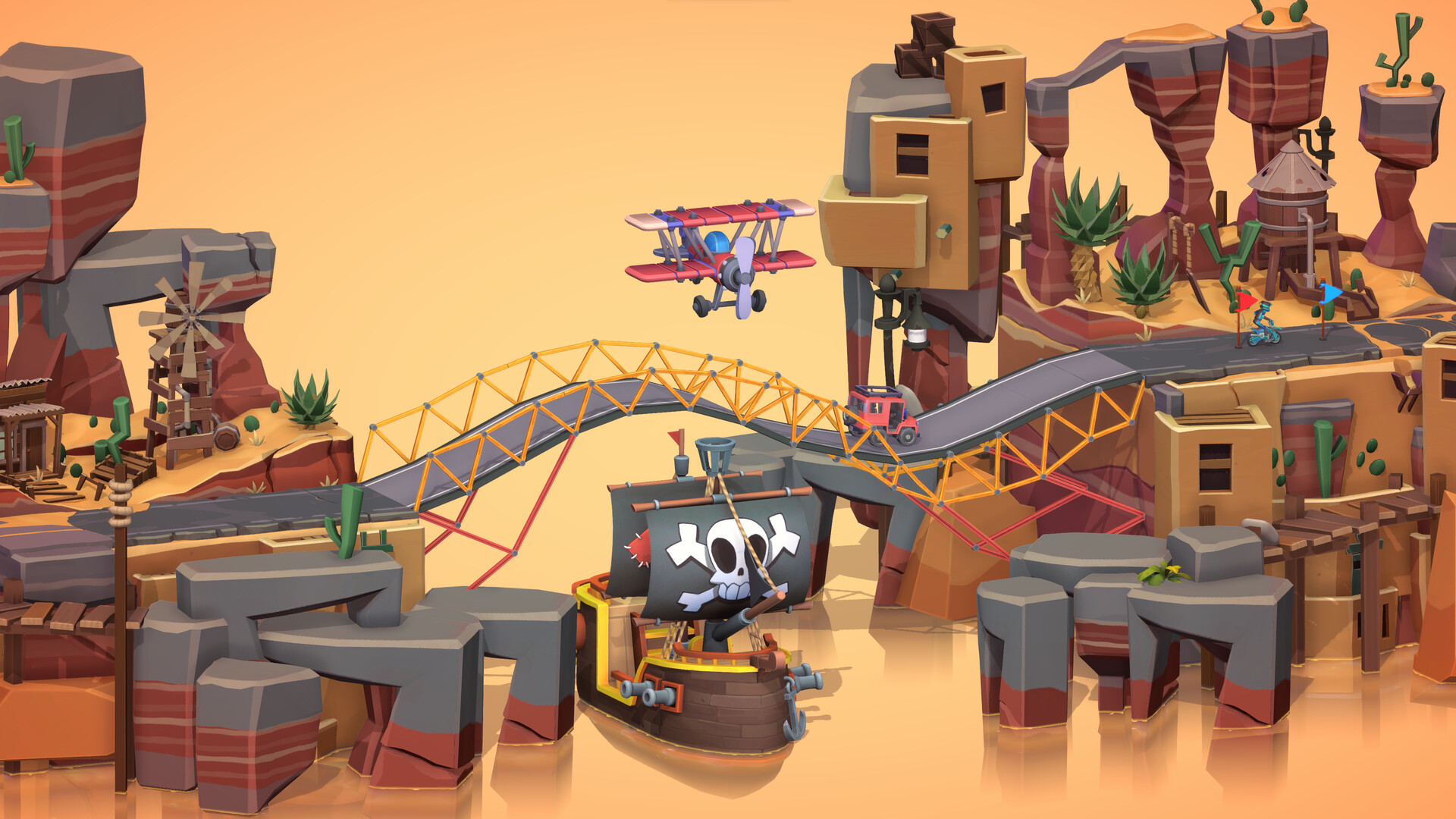 桥梁建筑师3/Poly Bridge 3_0