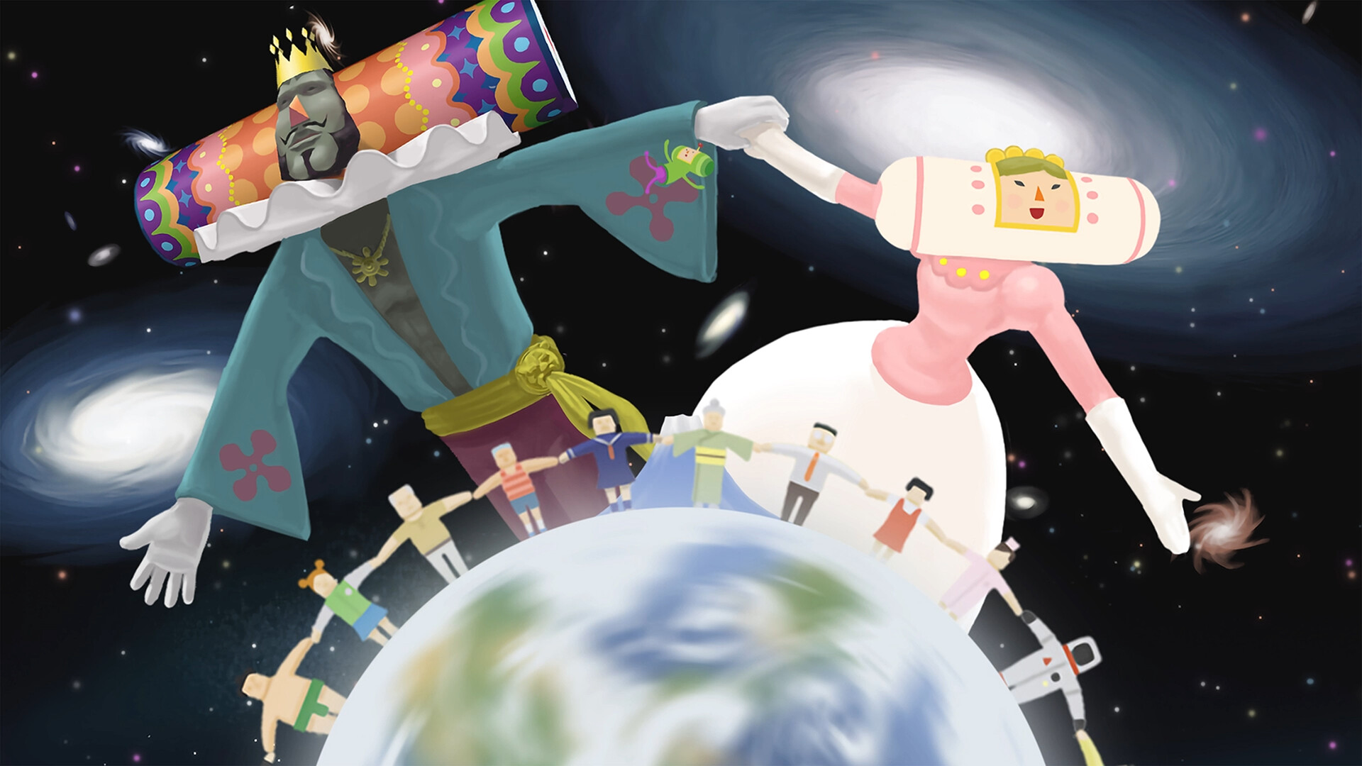 人见人爱的块魂 安可+ 国王大人的小小回忆/We Love Katamari REROLL Royal Reverie_1