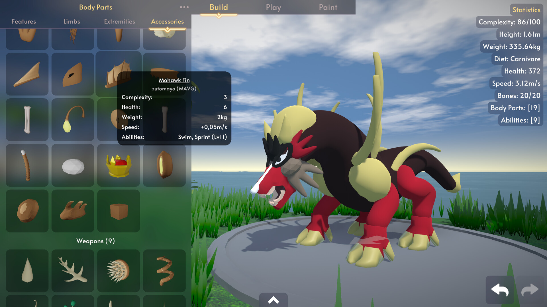 生物编辑器/Creature Creator_1