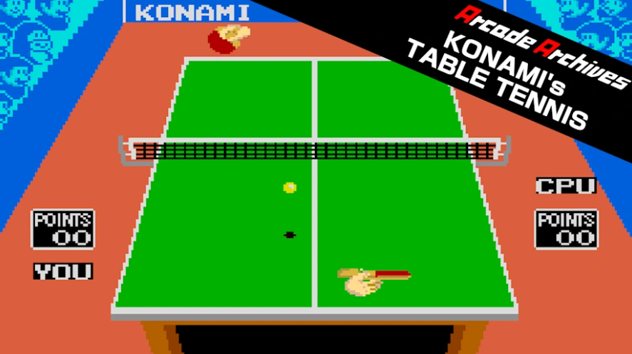 街机档案乒乓球 Arcade Archives KONAMI's TABLE TENNIS_0