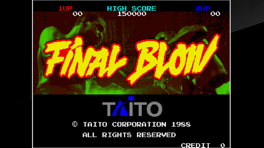 街机档案最终打击 Arcade Archives FINAL BLOW_0