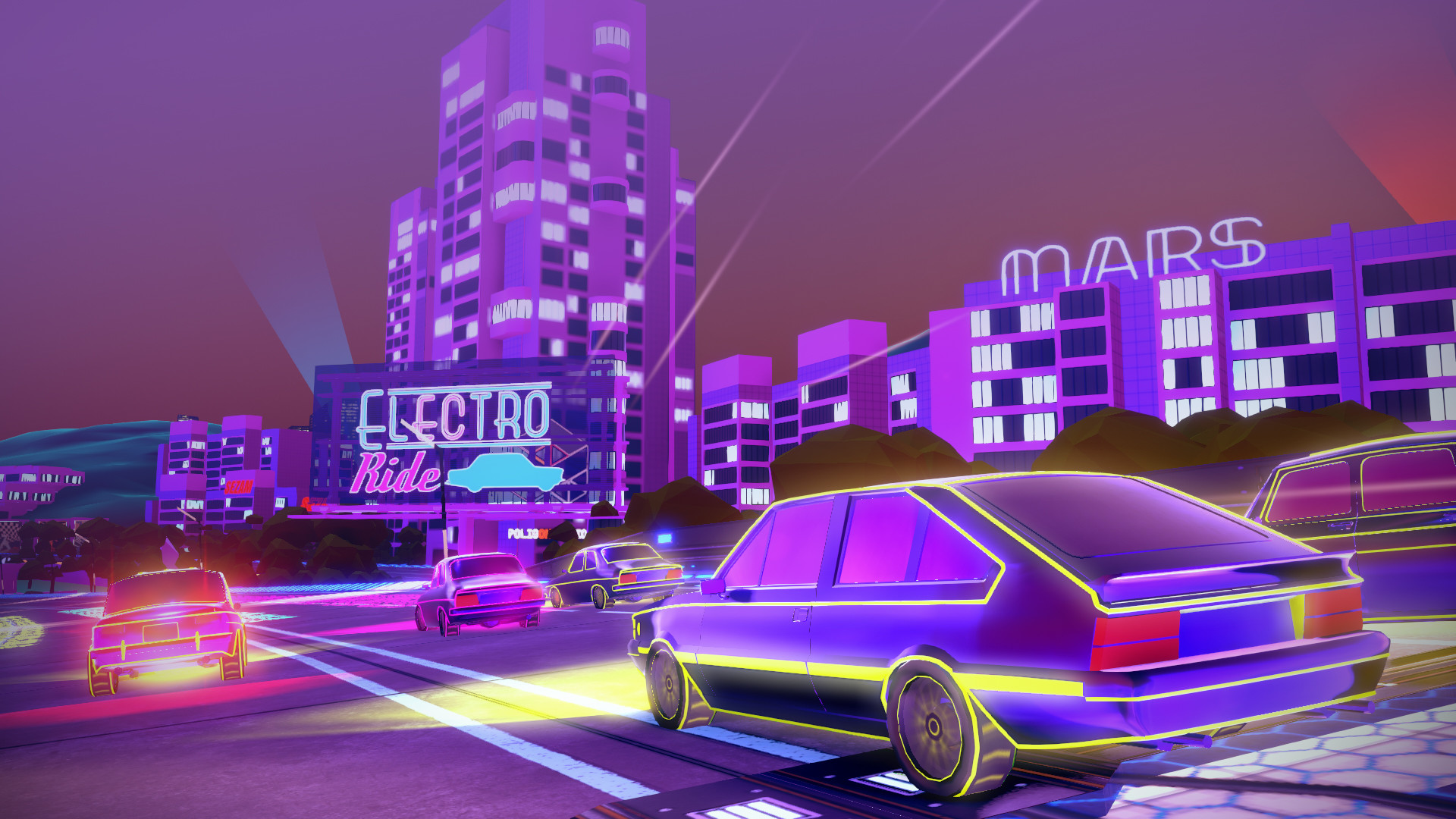电光火石：霓虹灯下的赛车/Electro Ride: The Neon Racing_0