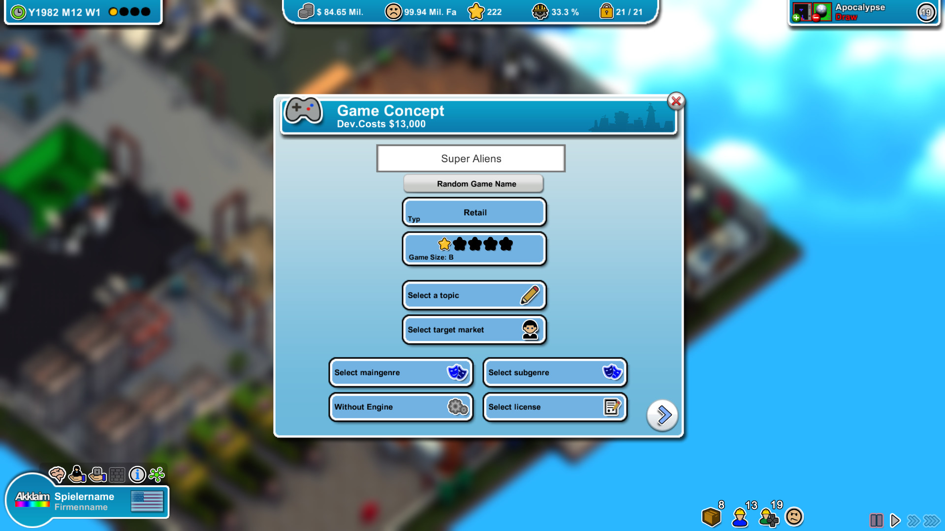 疯狂游戏大亨/Mad Games Tycoon_0
