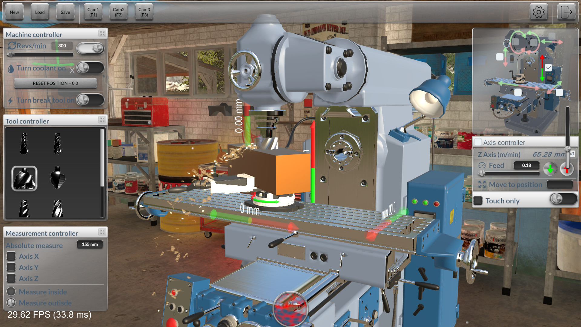 铣削机模拟器/Milling machine simulator_0