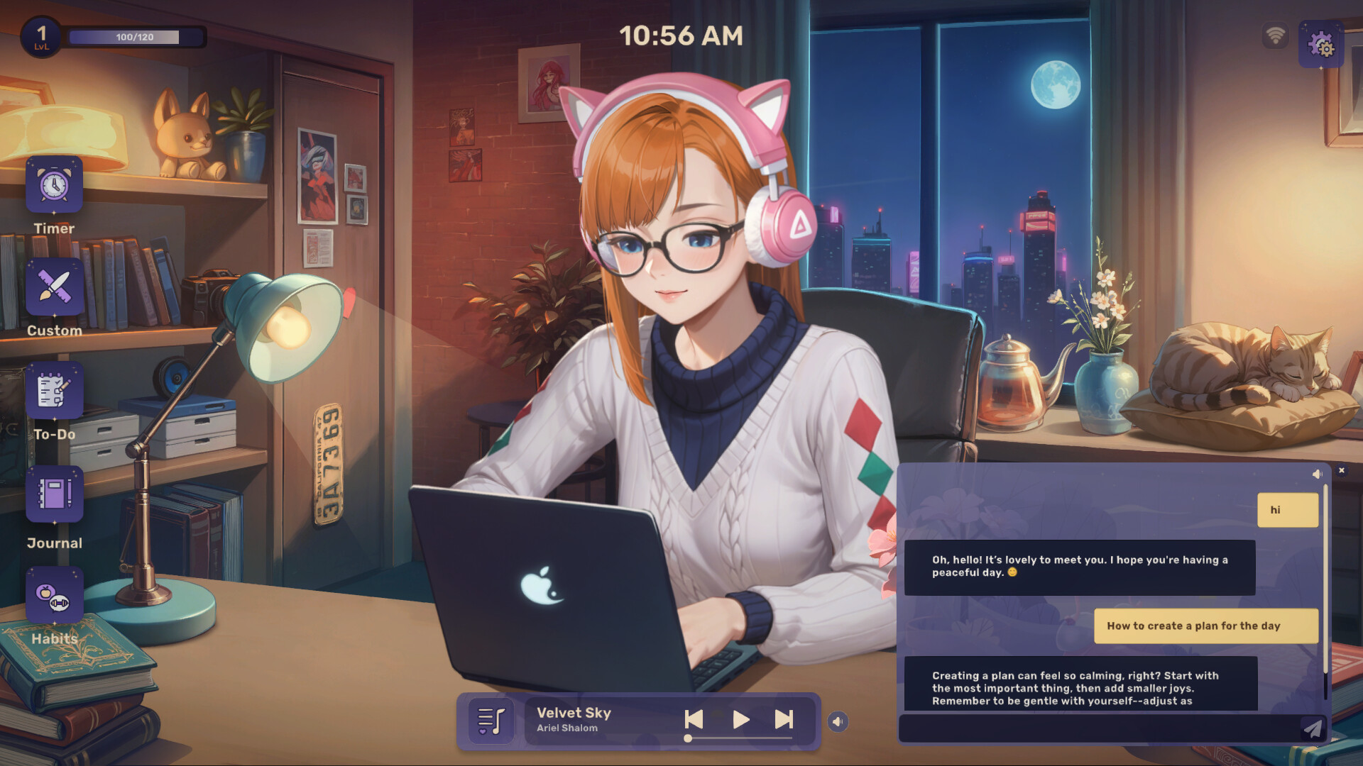 Lo-Fi女孩：AI助手/Lo-Fi Girl: AI Assistant_1