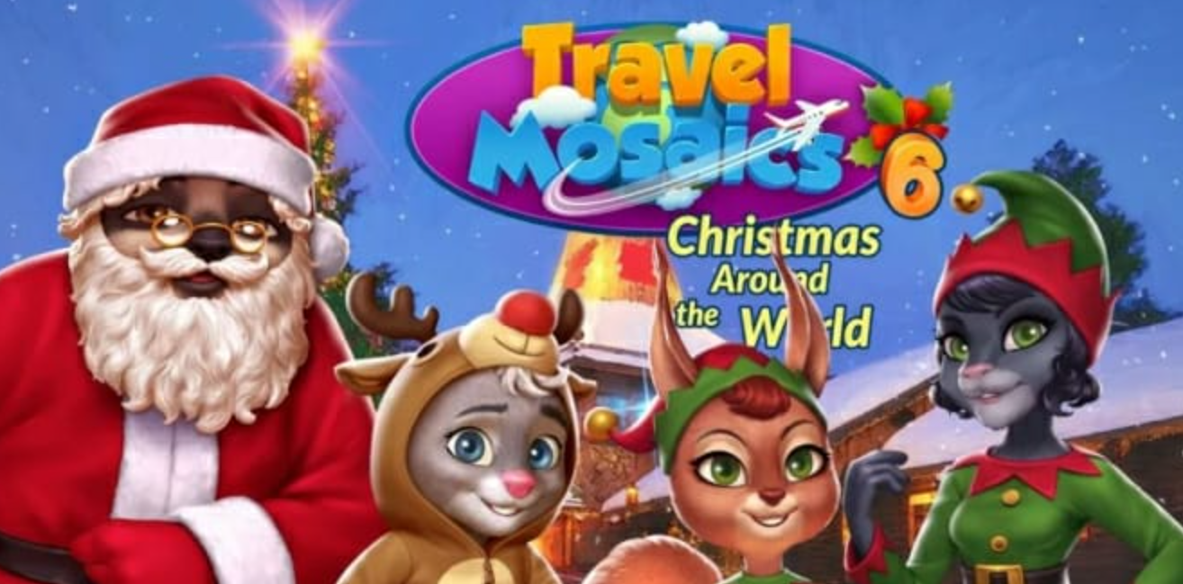 旅行马赛克6：圣诞环游世界 Travel Mosaics 6: Christmas Around the World_0