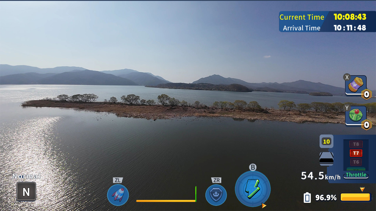 韩国无人机飞行游览八堂水雾公园.Korean Drone Flying_0