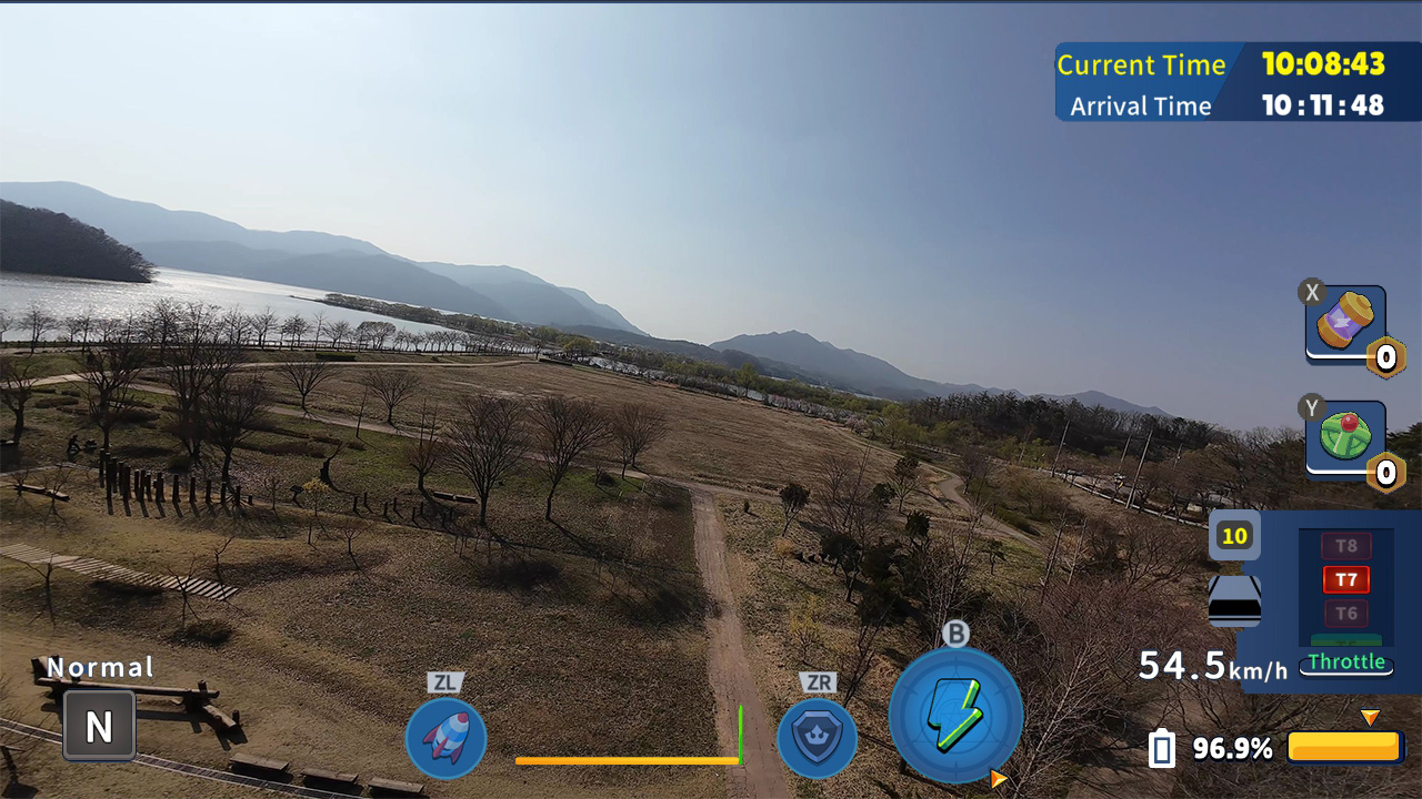 韩国无人机飞行游览八堂水雾公园.Korean Drone Flying_1