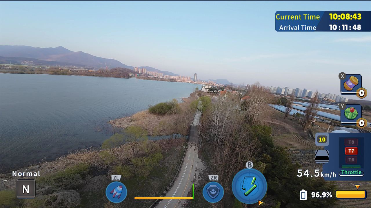 韩国无人机飞行游览野花树木园 Korean Drone Flying_0