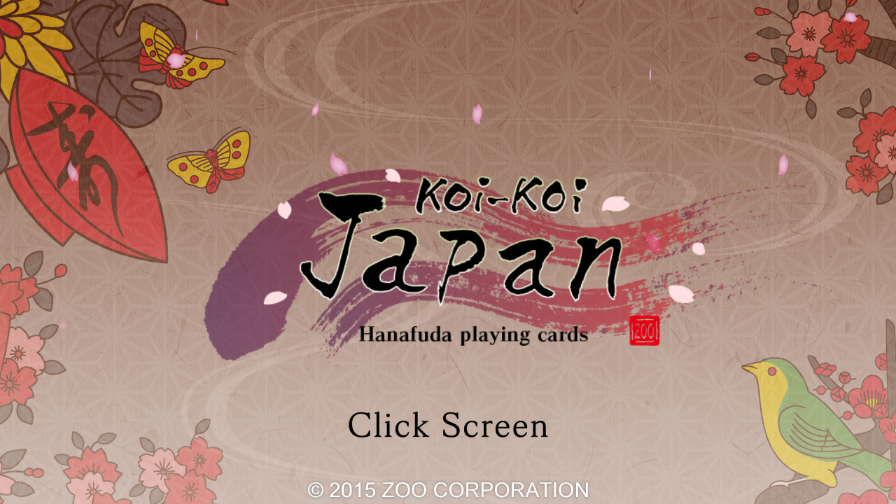 日本花札纸牌/Koi-Koi Japan [Hanafuda playing cards]_1