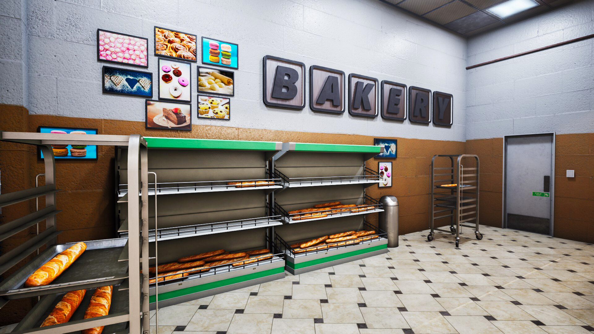 出口前：超市/Before Exit: Supermarket_0