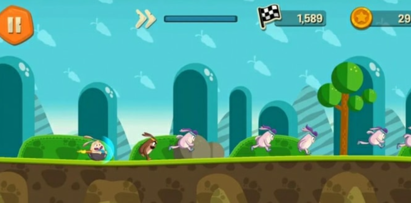 火箭兔:硬币竞赛 Rocket Rabbit – Coin Race_0