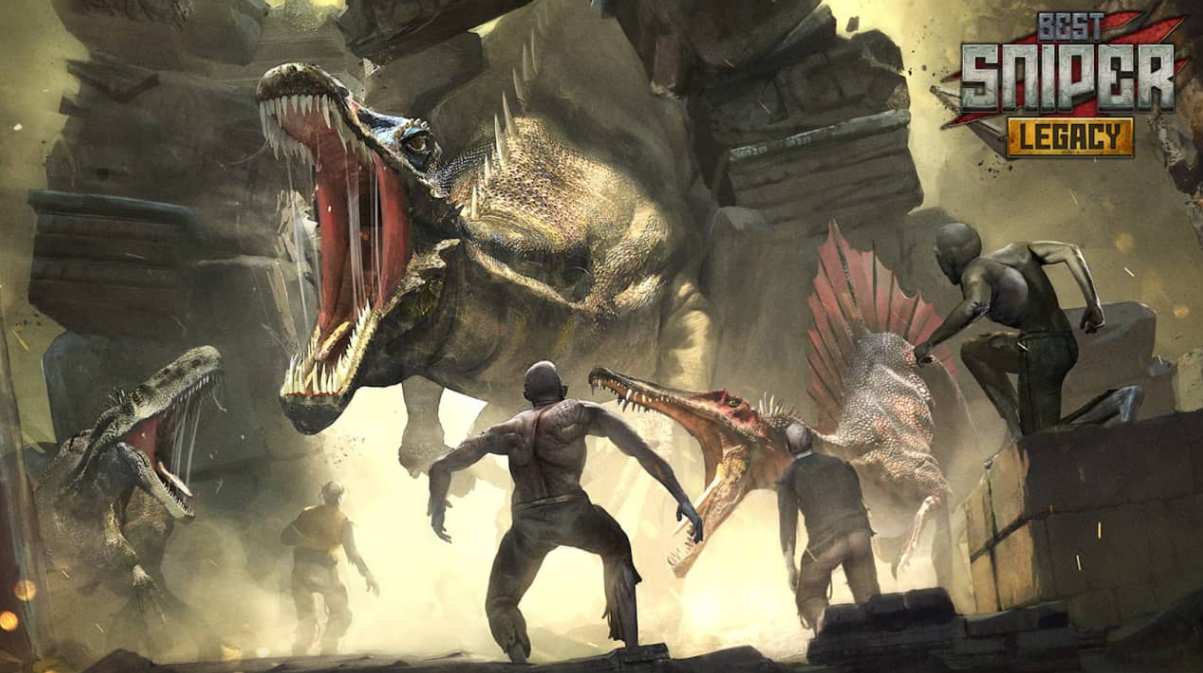 最佳狙击手:恐龙猎手 与 射手 3D Best Sniper Legacy:Dino Hunt & Shooter 3D_0