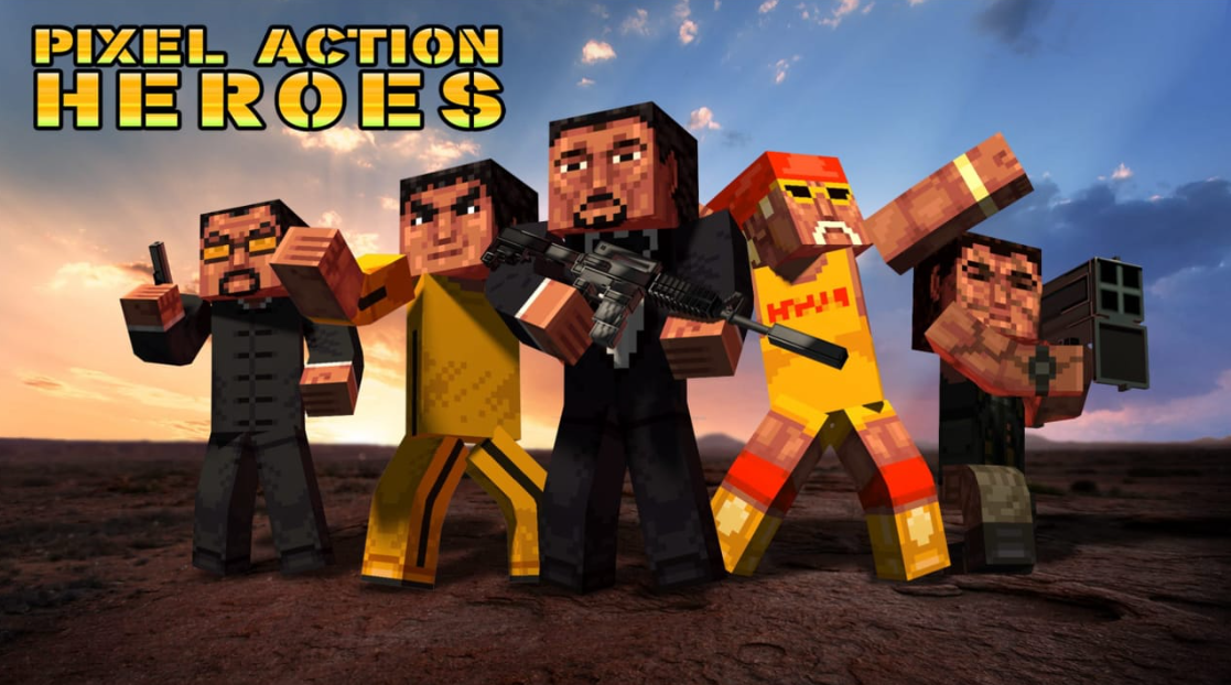 方块世界:像素动作英雄 Pixel Action Heroes_0