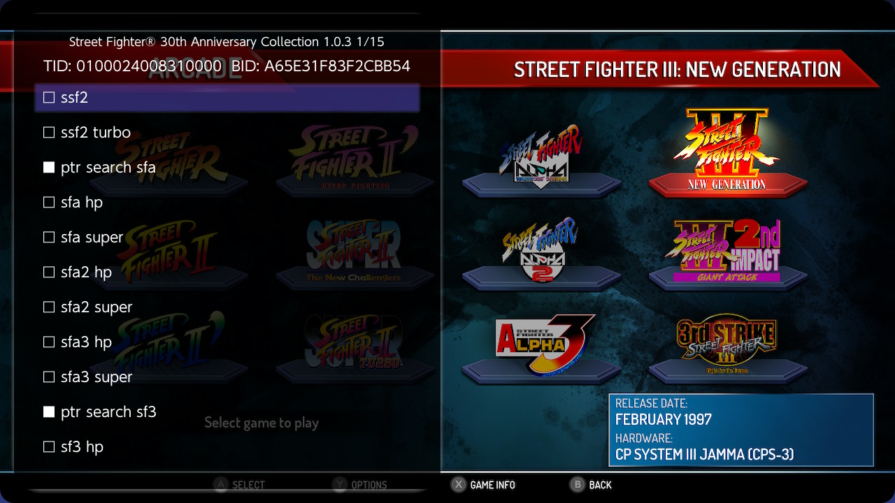 街头霸王:30周年纪念合集 Street Fighter:30th_0