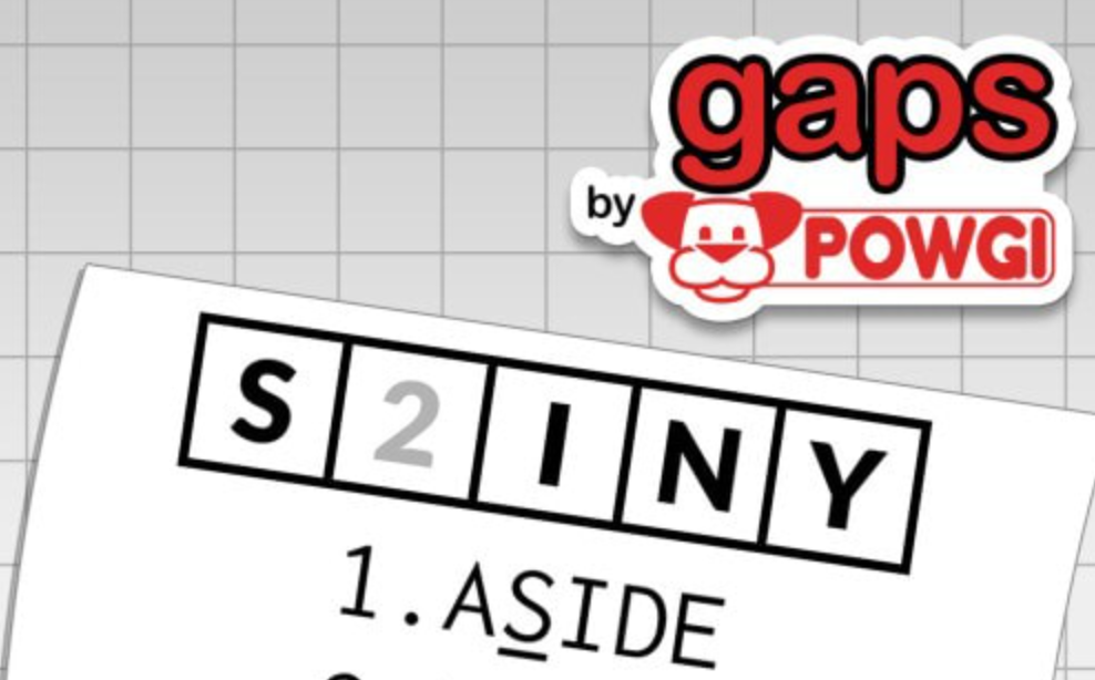 POWGI 单词填空 Gaps by POWGI_0