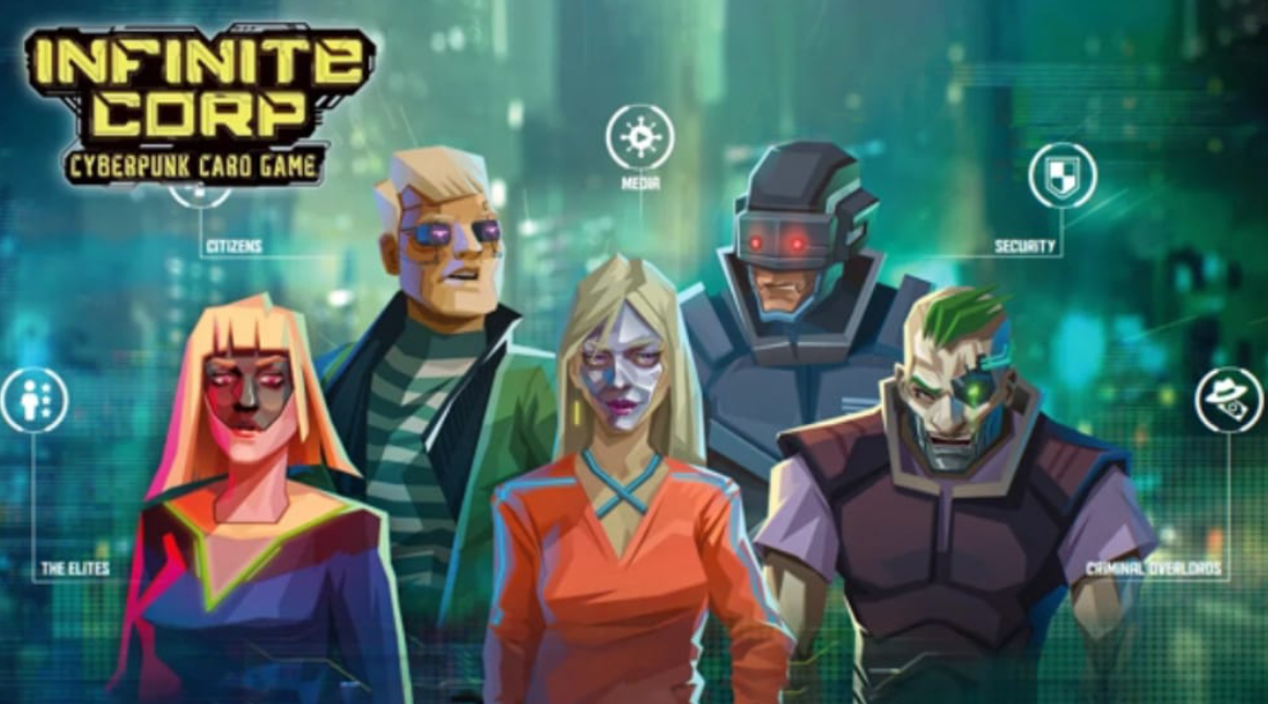 无限集团：赛博朋克卡牌决策 InfiniteCorp: Cyberpunk Card Game_0