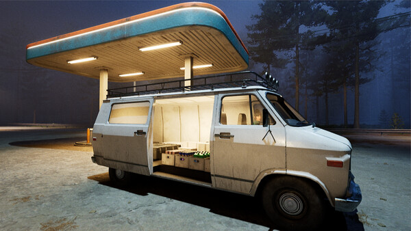 出口前:加油站/Before Exit: Gas Station_0