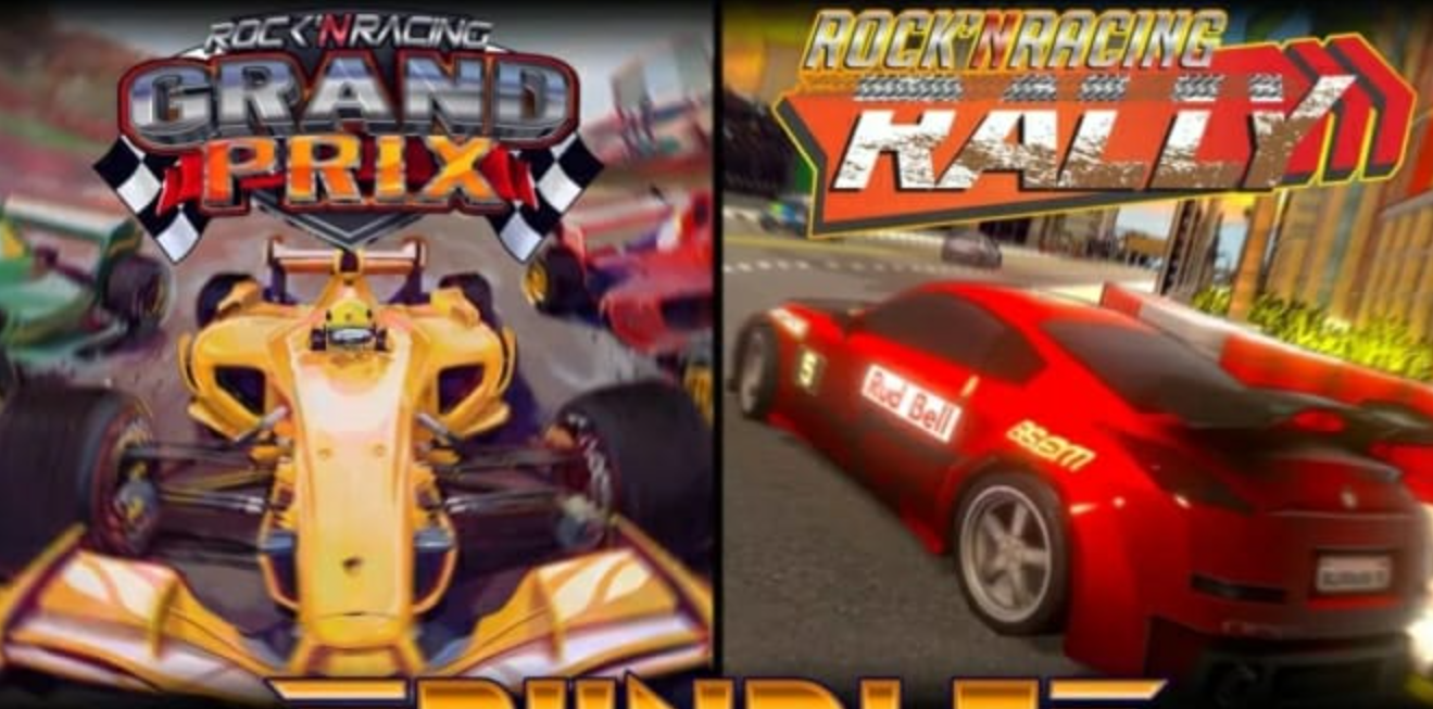 大奖赛摇滚赛车 Rock ‘N Racing Bundle Grand Prix & Rally_0