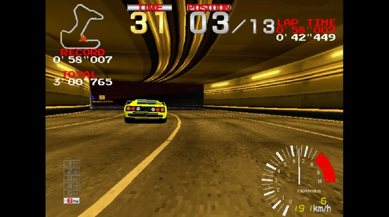 街机档案山脊赛车_0