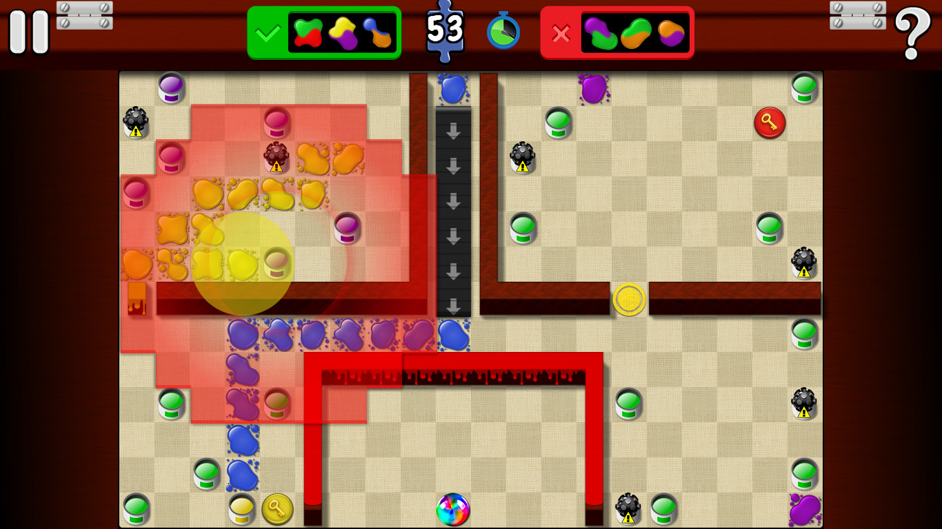 绘色彩虹球 Splotches_0