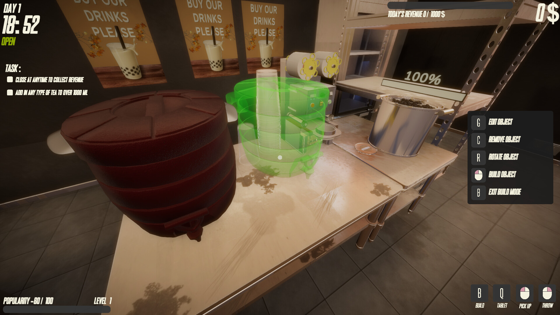 奶茶店模拟器/Boba Tea Shop Simulator_0