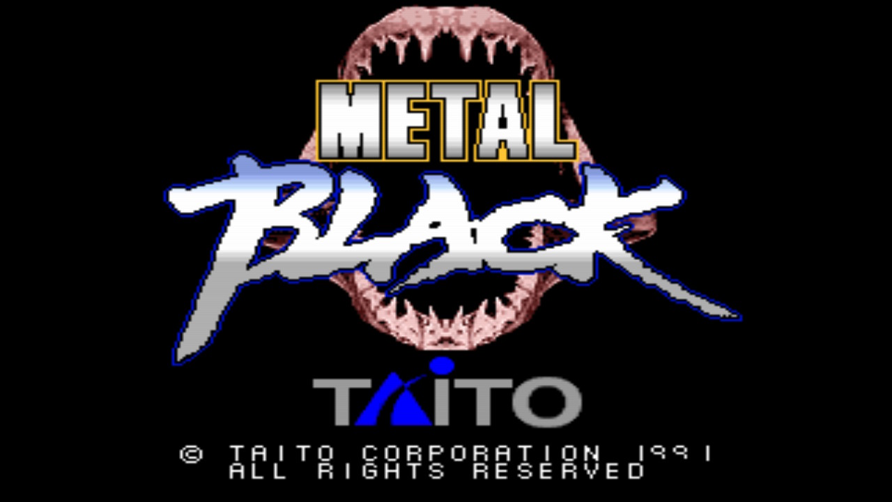 街机档案黑色合金 Arcade Archives METAL BLACK_0