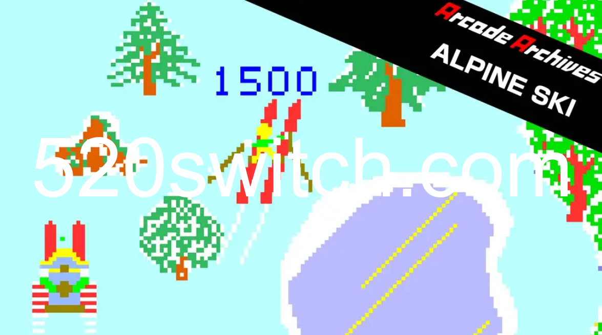 街机档案：高山滑雪 Arcade Archives ALPINE SKI_0