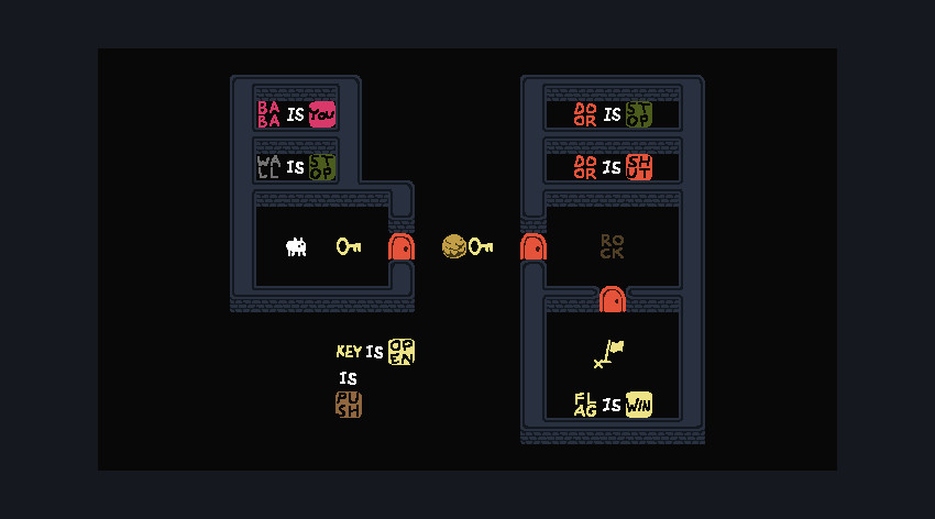 巴巴是你 baba is you_1