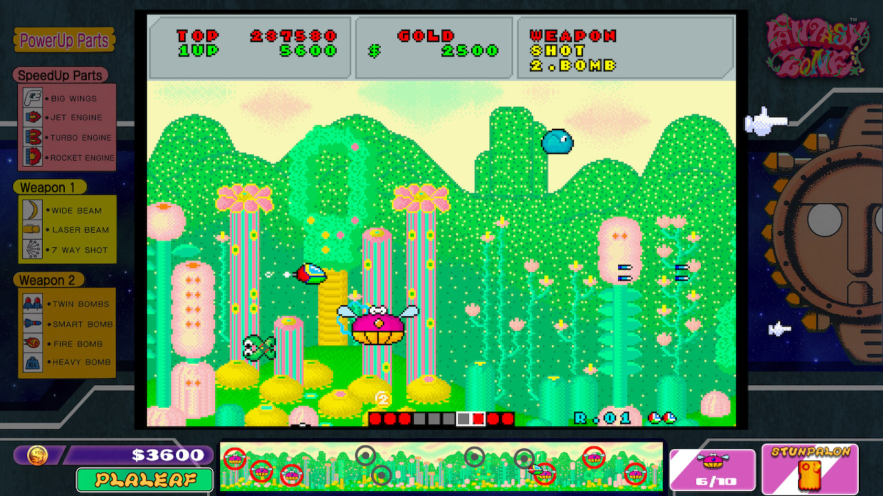 梦幻地带 SEGA AGES Fantasy Zone_2