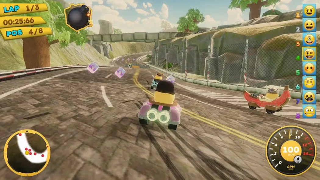 emoji卡丁车 emoji Kart Racer_0
