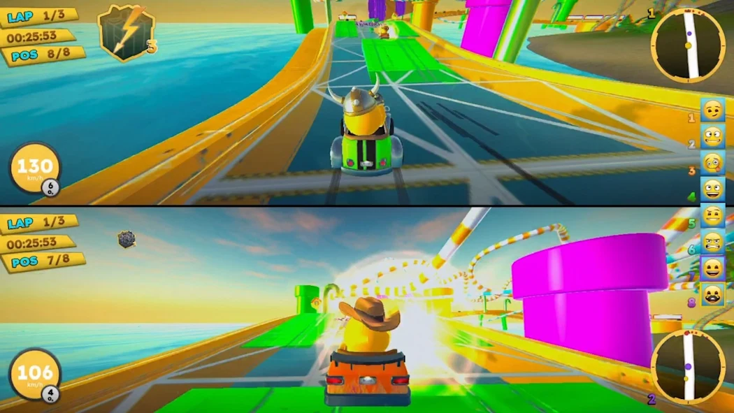 emoji卡丁车 emoji Kart Racer_1