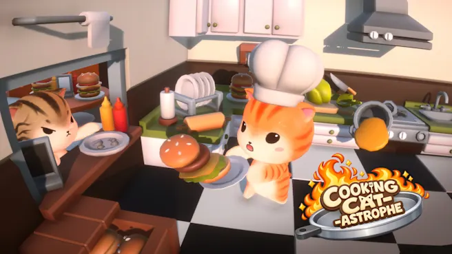 猫咪闹厨房 Cooking Cat-Astrophe_0
